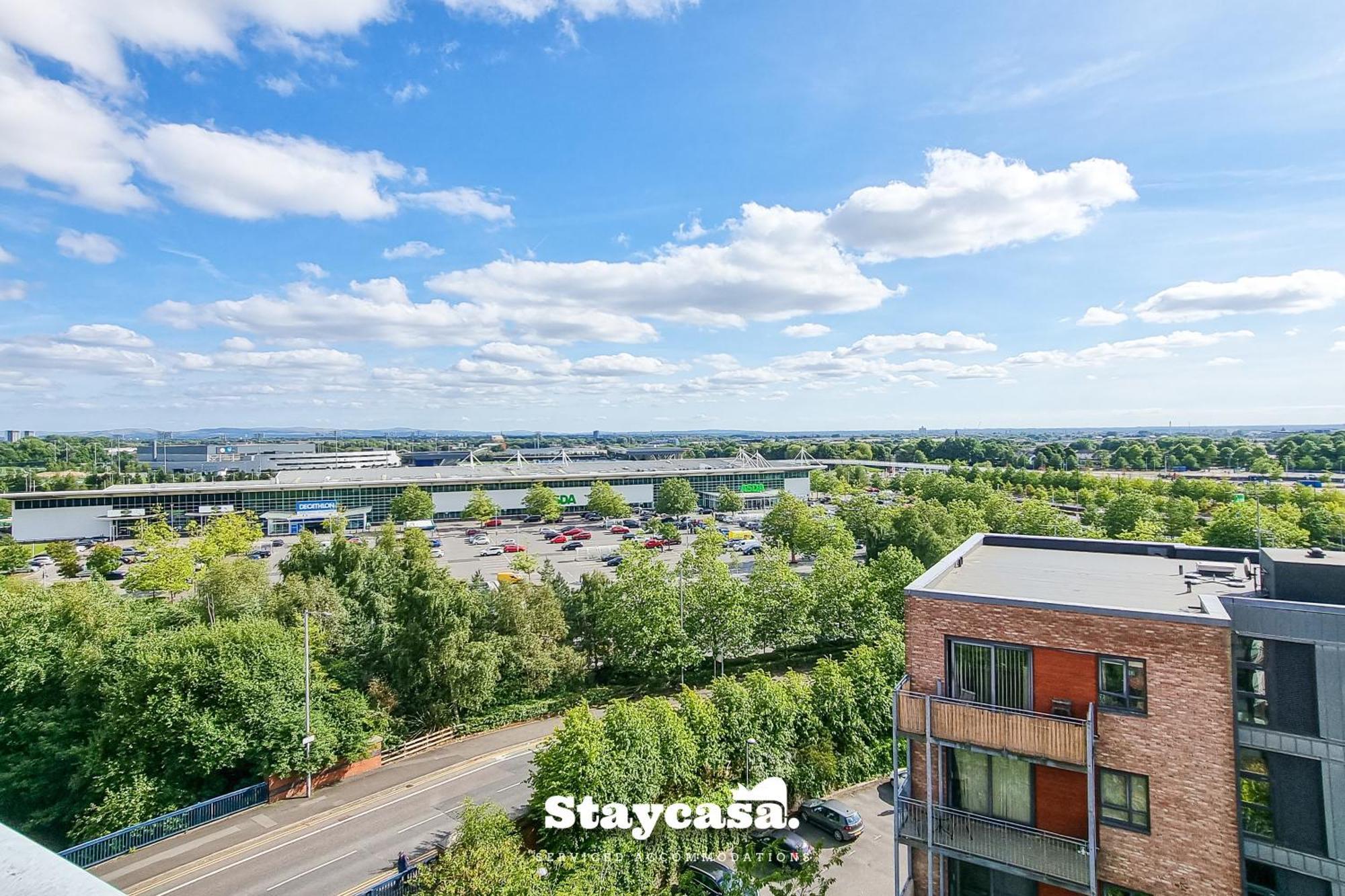 Luxury Sportcity Amazing Views With Parking Apartamento Manchester